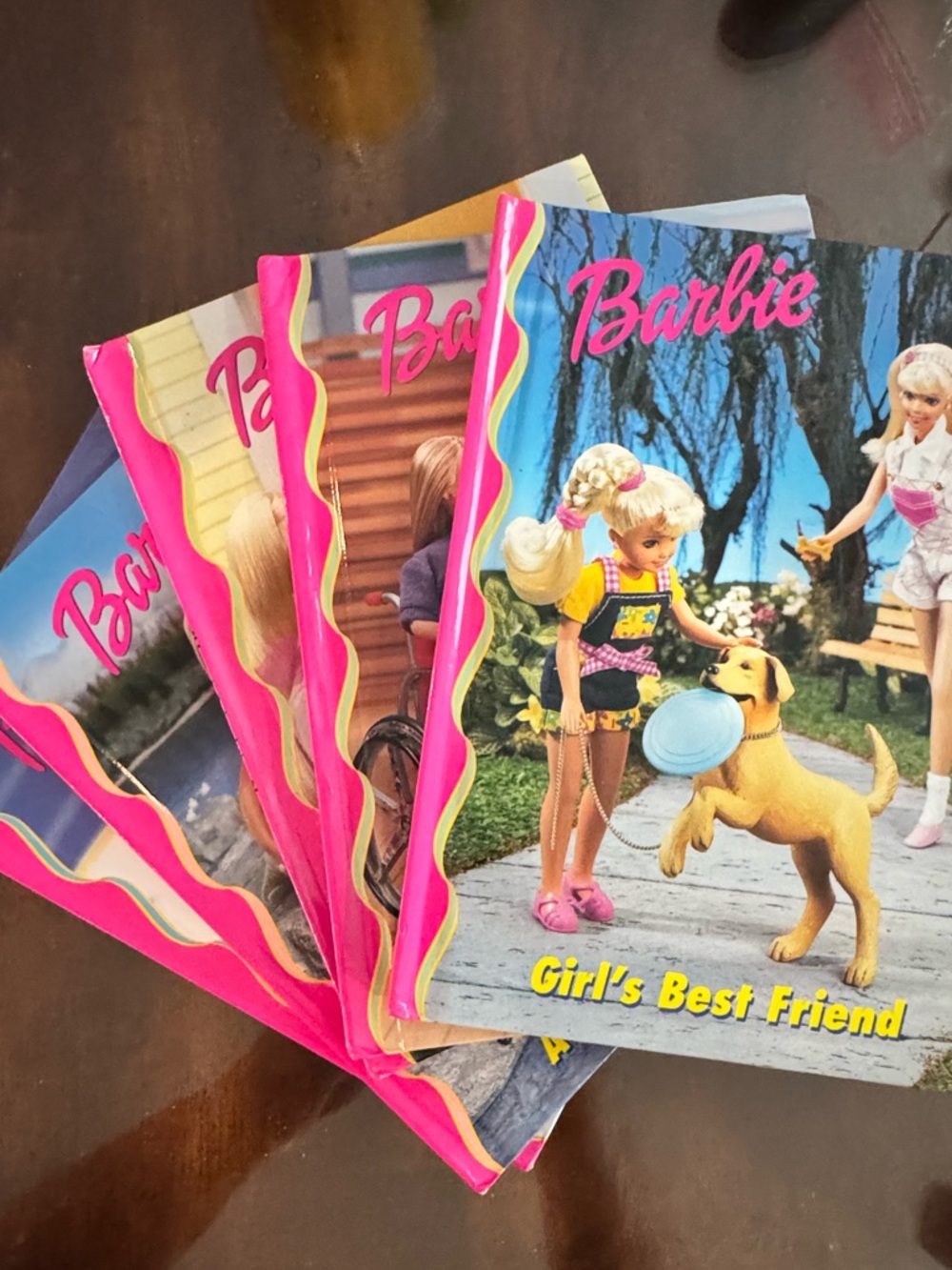 1998 Barbie & Friends Book Club Set of 5